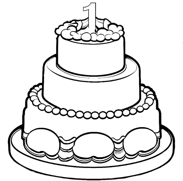 malvorlage-geburtstagstorte-mit-kerze