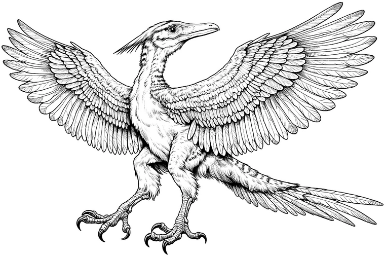 malvorlage-gefluegelter-dinosaurier-fuer-kreative-ausmalstunden