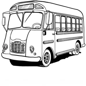 malvorlage-gemuetlicher-bus-ausmalbild