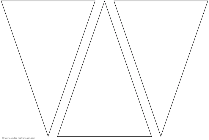 malvorlage-geometrische-dreiecke-ausmalen