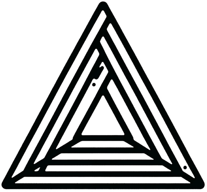 malvorlage-geometrische-dreiecke-zum-ausmalen