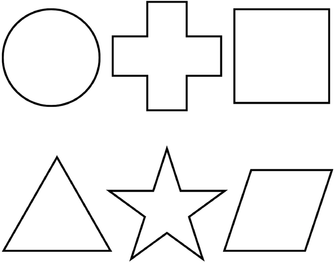 malvorlage-geometrische-grundformen-ausmalbild