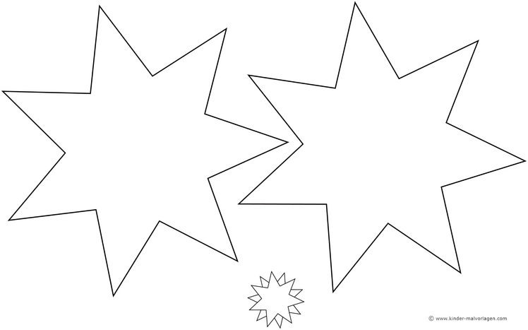 malvorlage-geometrische-sternenformen-ausmalen