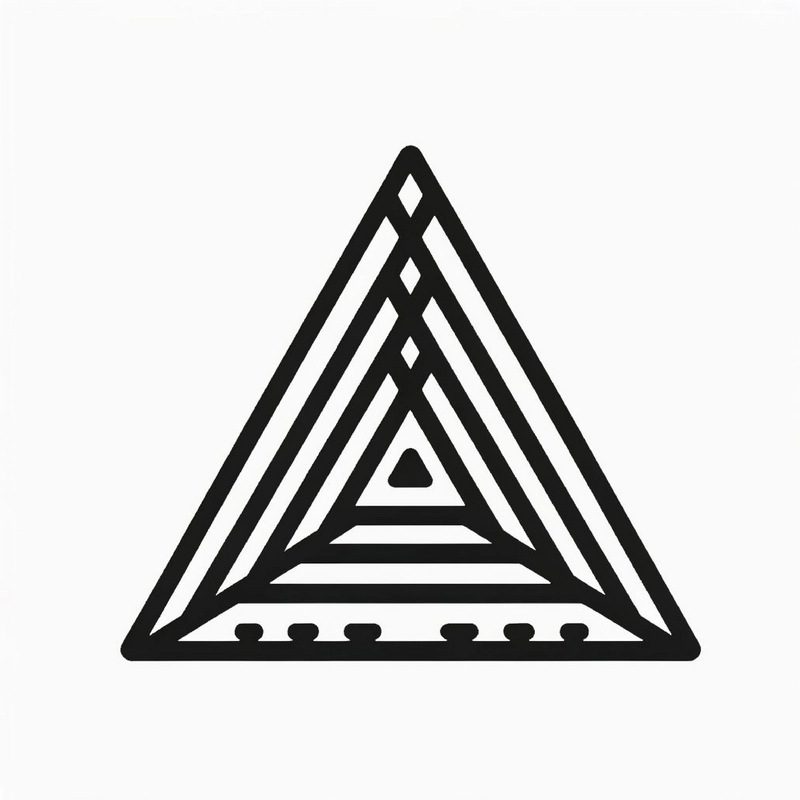 malvorlage-geometrisches-dreieck-muster