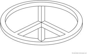 malvorlage-geometrisches-friedenssymbol-ausmalen
