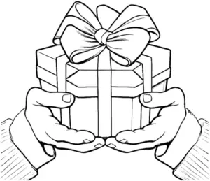 malvorlage-geschenk-ausmalen-kostenlos