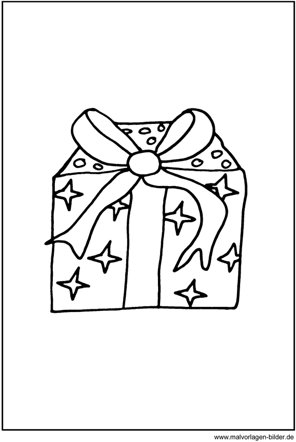 malvorlage-geschenk-weihnachten-geburtstag