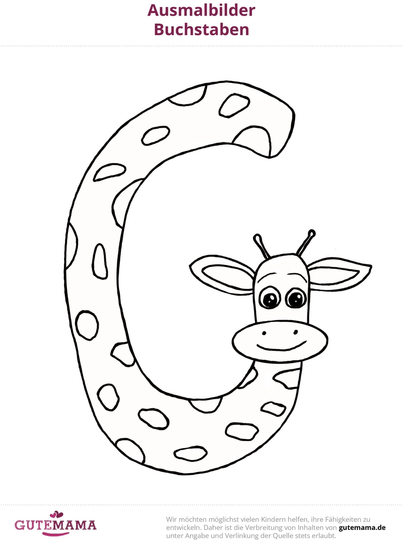 malvorlage-giraffe-buchstabe-c