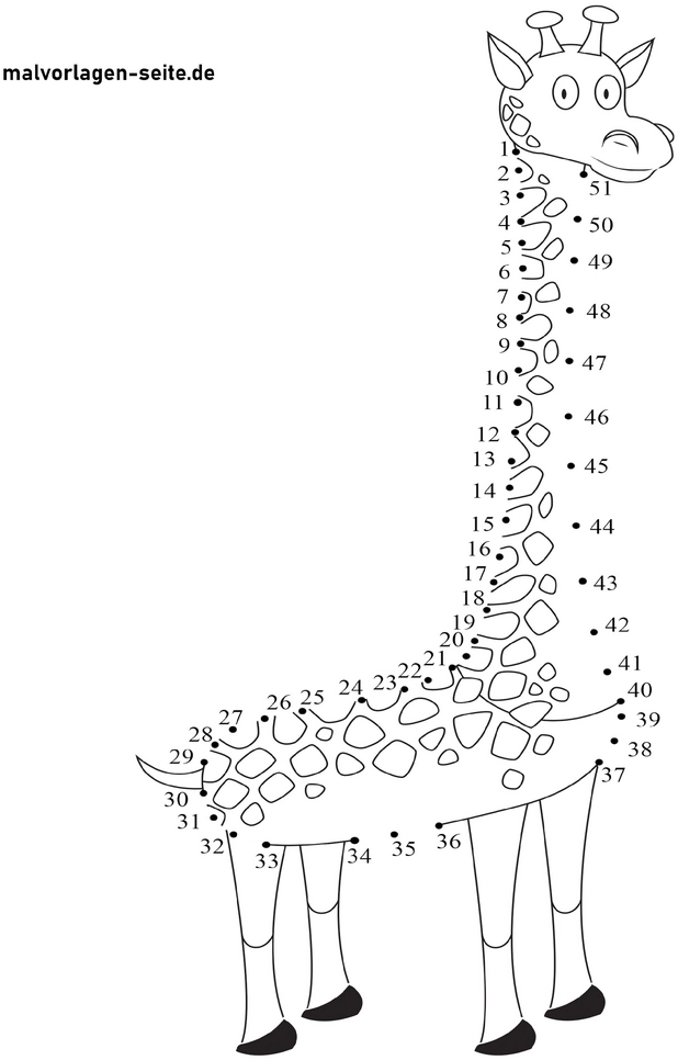 malvorlage-giraffe-zum-ausmalen