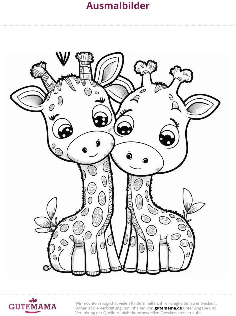 malvorlage-giraffen-zum-ausmalen