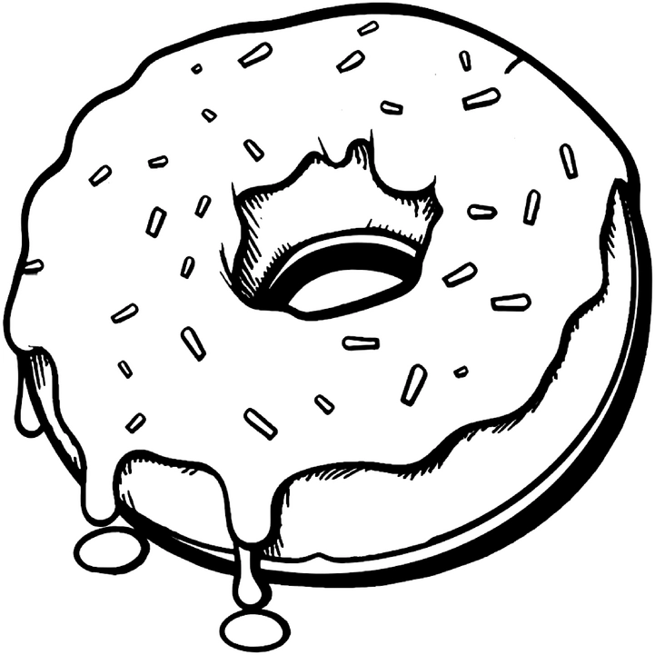 malvorlage-glasierten-donuts-mit-bunten-streuseln