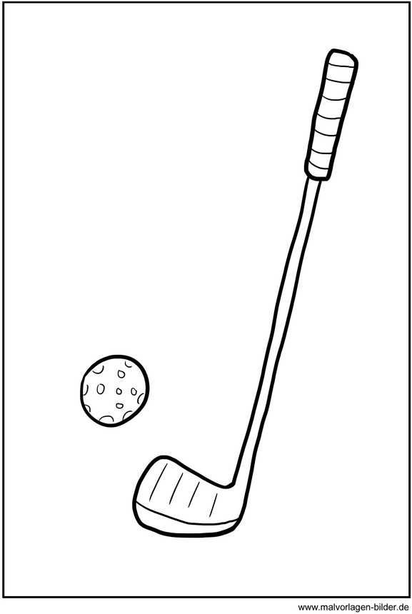 malvorlage-golf-schlaeger-golfball-ausmalen