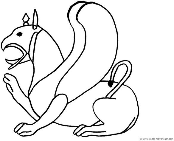 malvorlage-greif-fabelwesen-ausmalen
