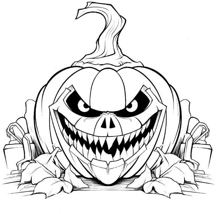 malvorlage-grinsender-kuerbis-mit-schaurigen-gesicht