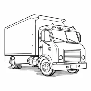 malvorlage-grosser-lkw-fuer-kinder