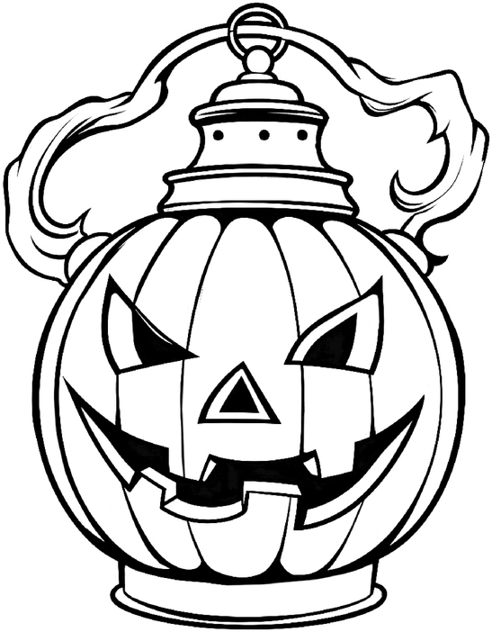 malvorlage-halloween-laterne-mit-kuerbis
