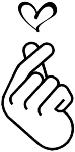 malvorlage-hand-herz-symbol-kreativ-ausmalen