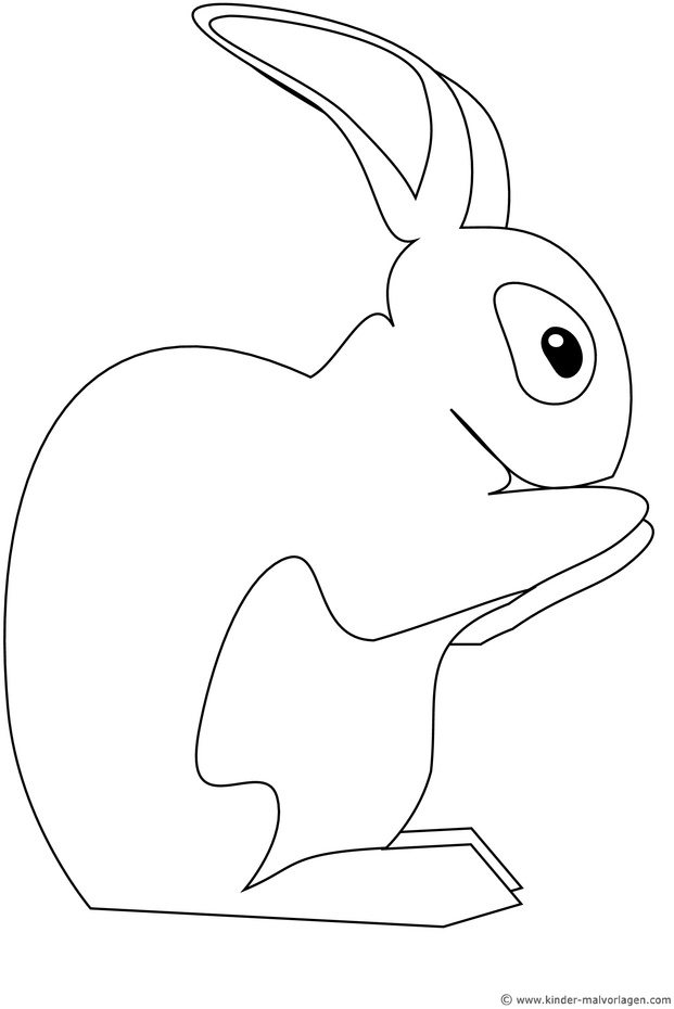 malvorlage-hase-fuer-kinder