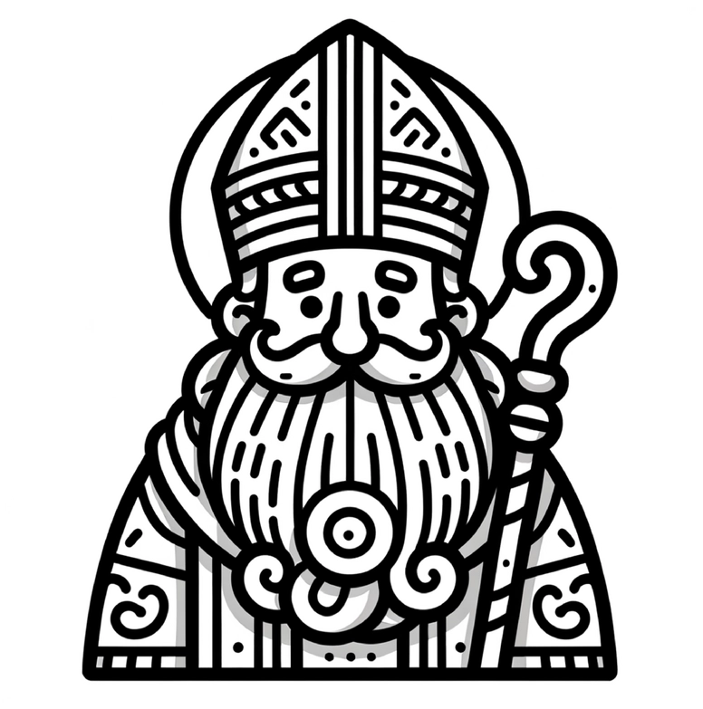 malvorlage-heiliger-nikolaus-ausmalen