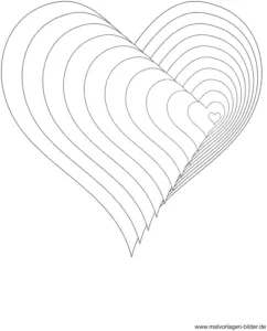 malvorlage-herzdesign-ausmalen