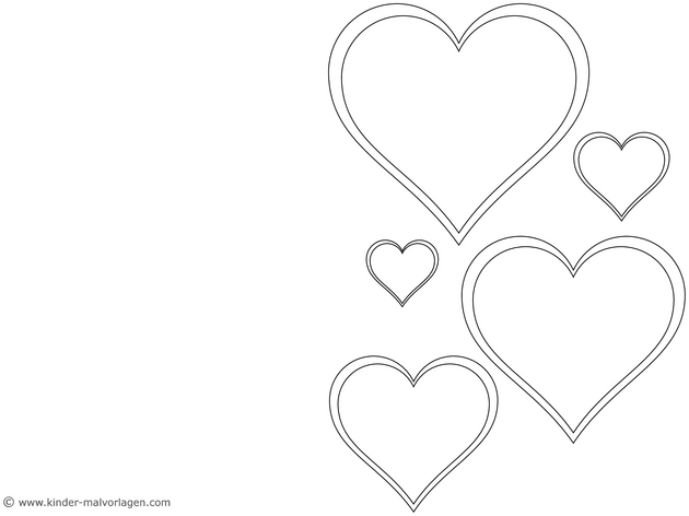 malvorlage-herzen-in-verschiedenen-groessen-ausmalen