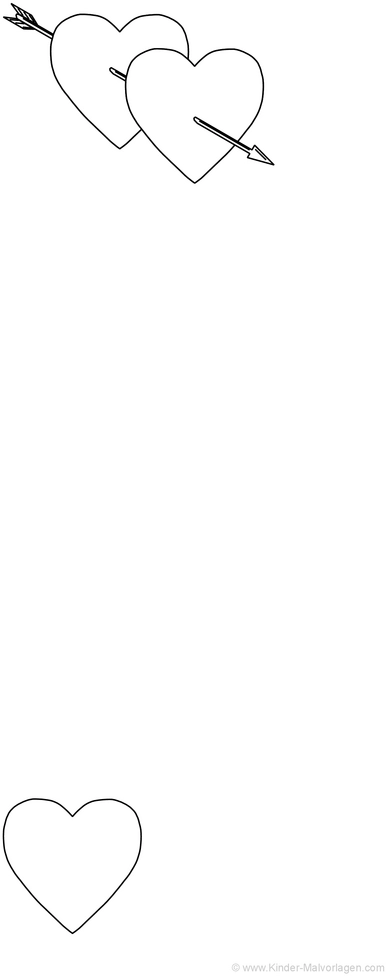 malvorlage-herzen-mit-pfeil-ausmalen