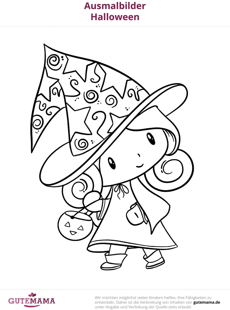 malvorlage-hexenmaedchen-mit-kuerbis-fuer-halloween