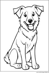 malvorlage-hund-ausmalbild
