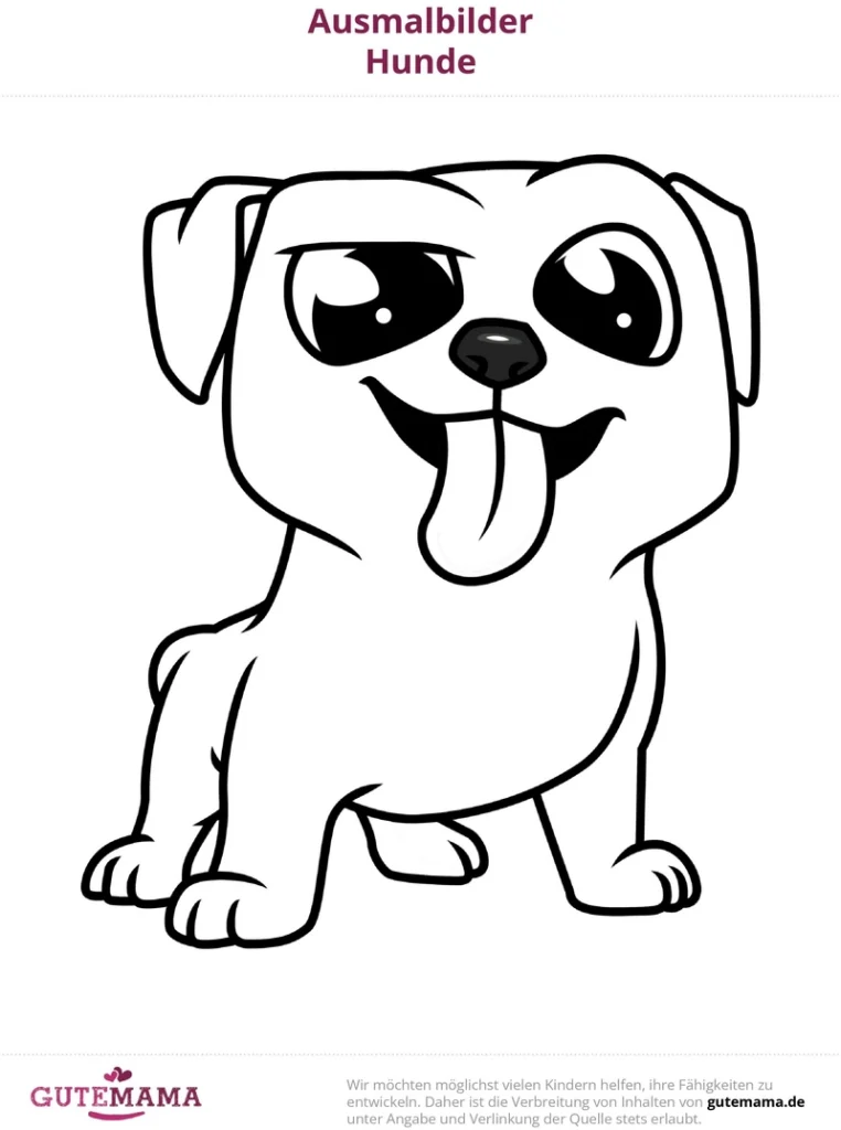 malvorlage-hund-verspielt-ausmalen