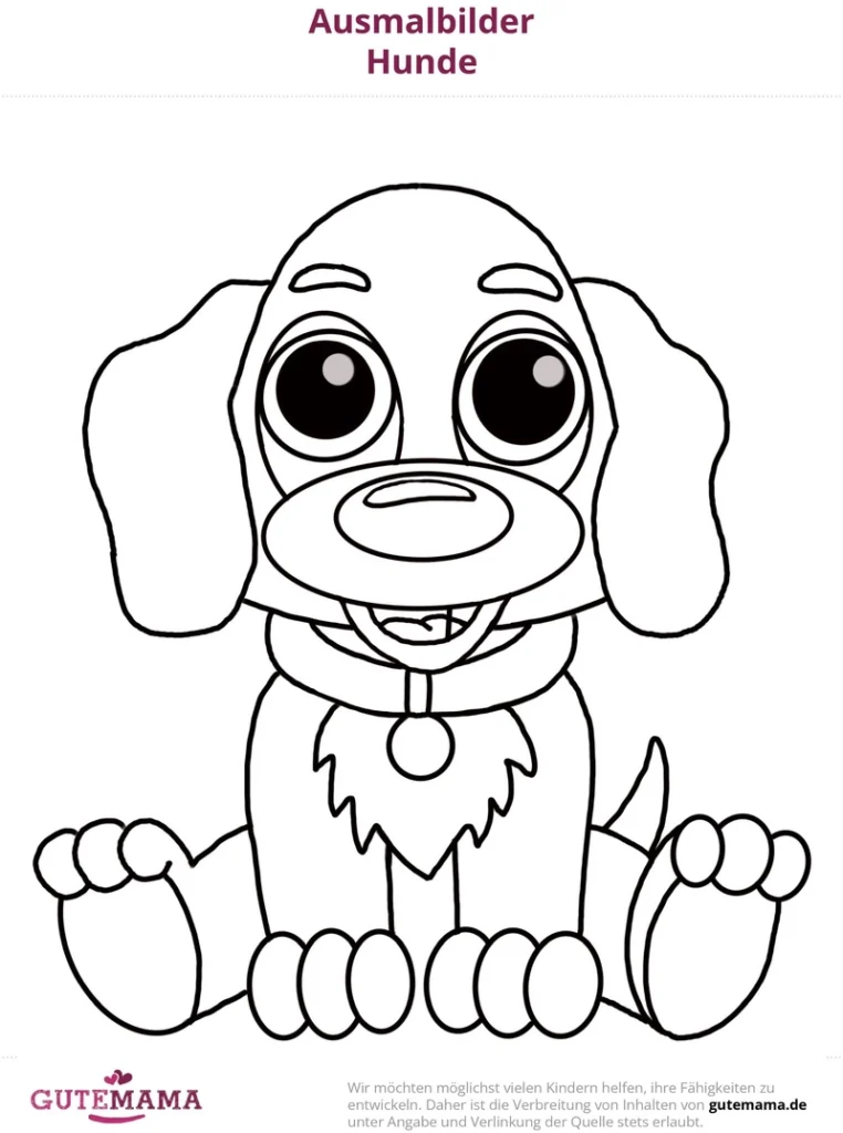 malvorlage-hund-zeichnung-ausmalen