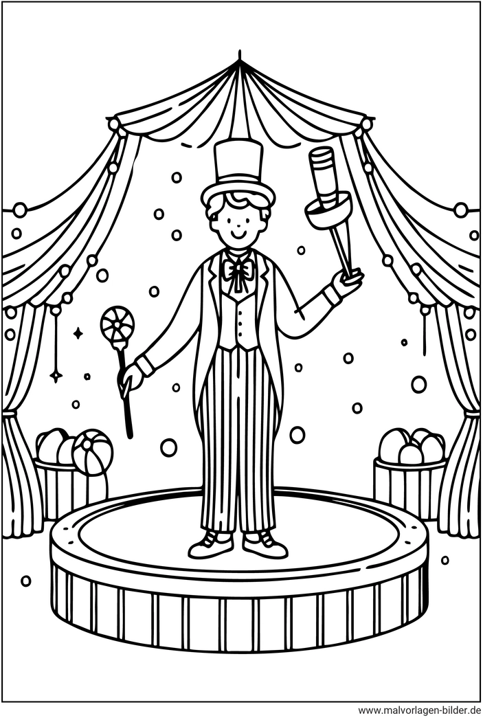malvorlage-jongleur-im-zirkus