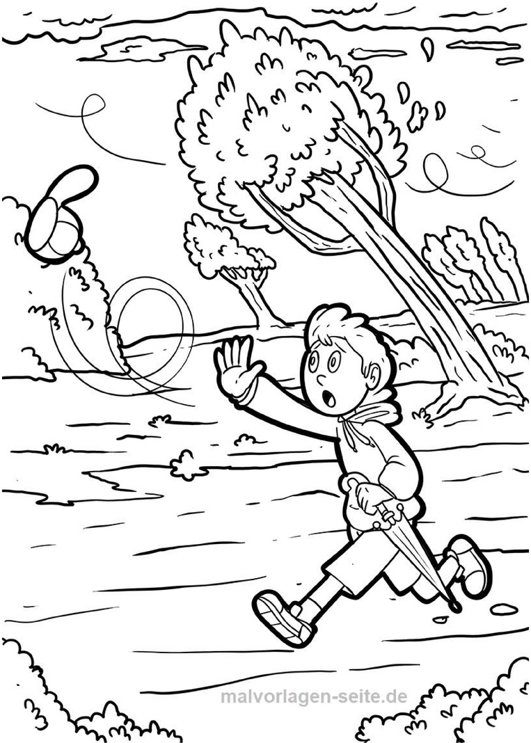 malvorlage-junge-mit-schwert-im-sturm