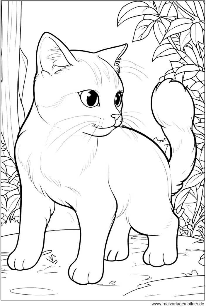 malvorlage-katze-ausmalen-und-drucken