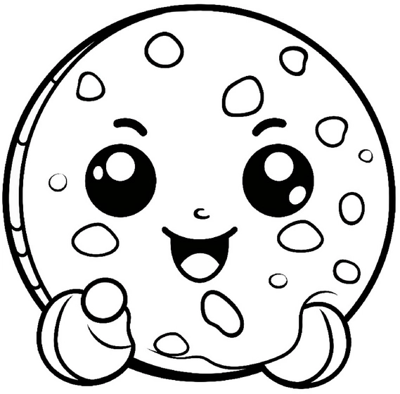 malvorlage-keks-mit-gesicht-und-schokoladestuecken