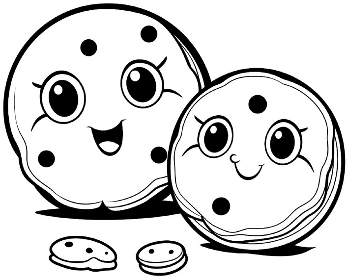 malvorlage-kekse-mit-gesichtern-und-augen