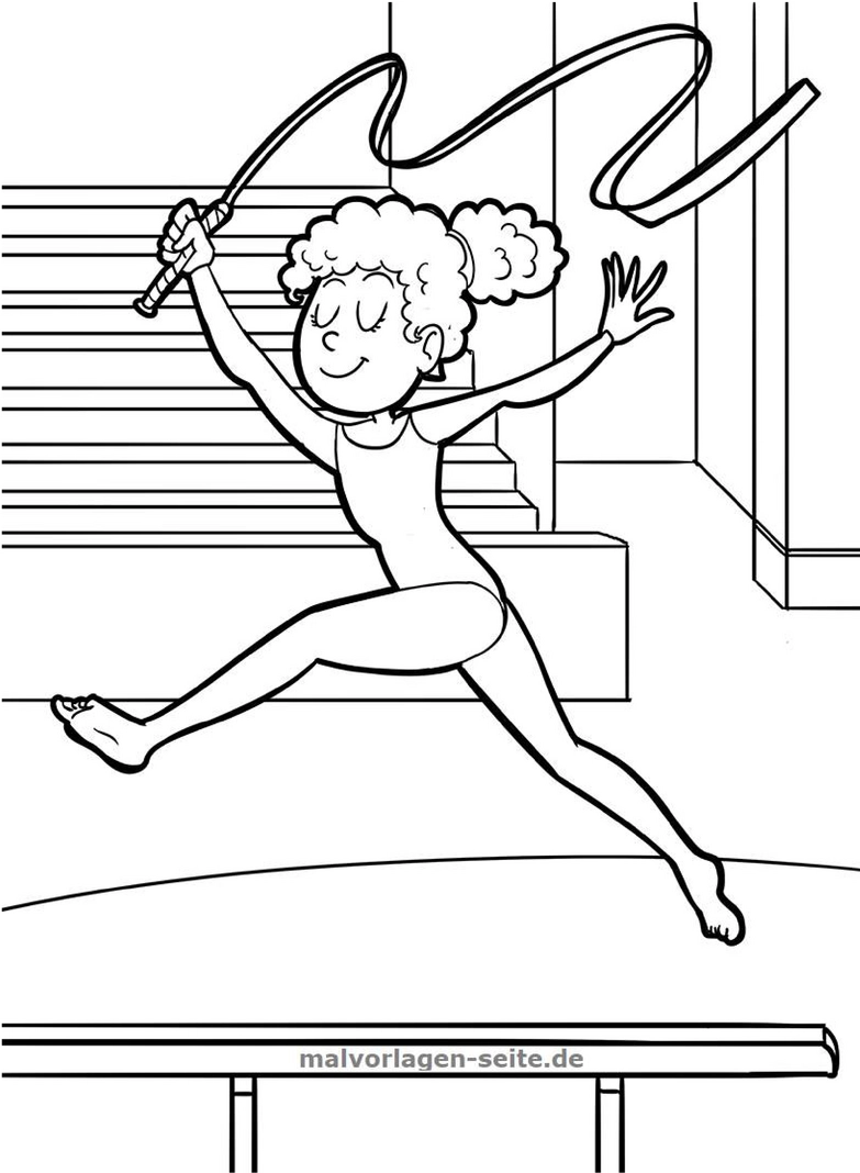 malvorlage-kind-beim-turnen-und-seilspringen