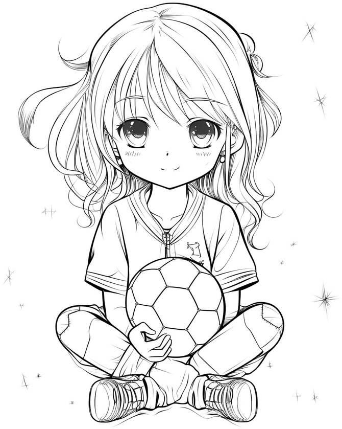 malvorlage-kind-mit-fussball