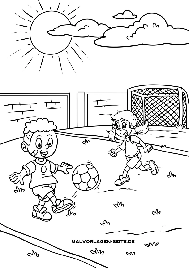 malvorlage-kinder-fussball-spielplatz