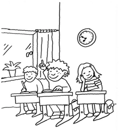 malvorlage-kinder-im-klassenzimmer