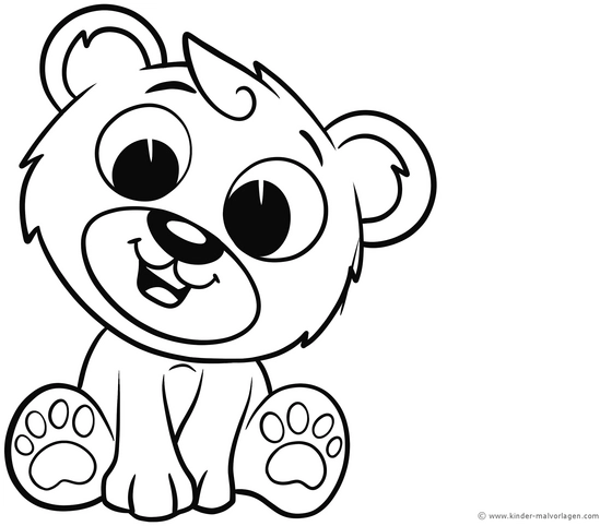 malvorlage-kleiner-baer-ausmalen