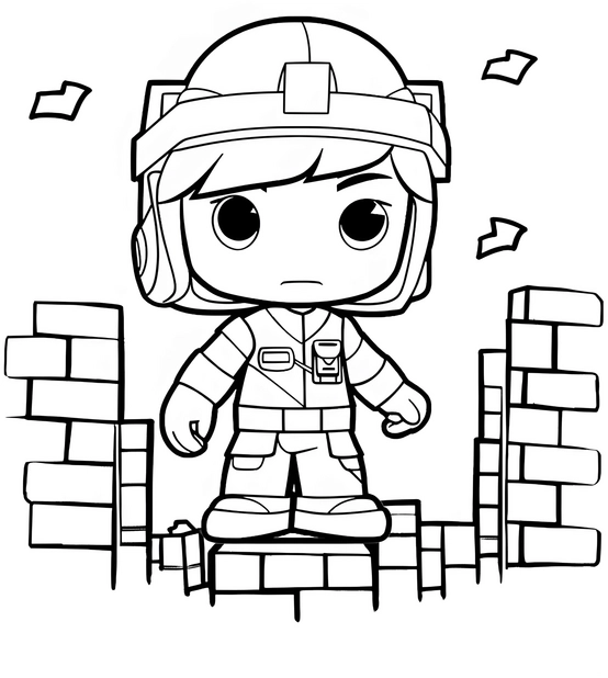 malvorlage-kleiner-bauarbeiter-auf-baustelle