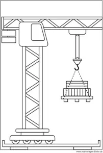 malvorlage-kran-ausmalbild