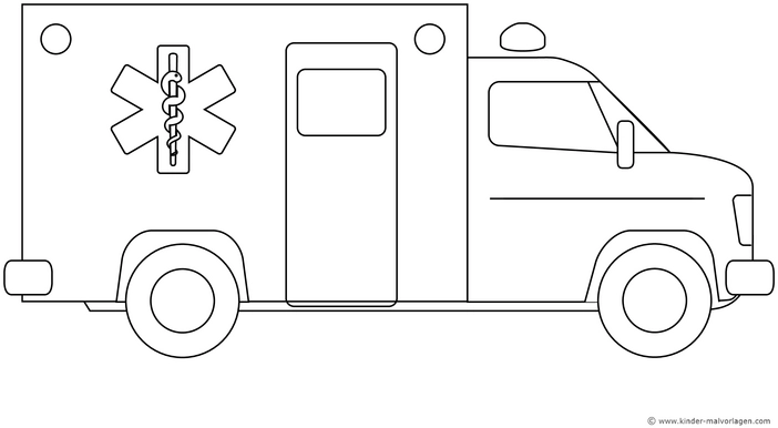 malvorlage-krankenwagen-aeskulapstab