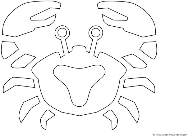 malvorlage-krebs-ausmalen