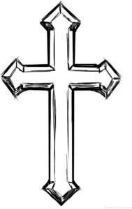 malvorlage-kreuz-kreativ-ausmalen