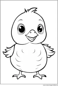 malvorlage-kueken-suesse-voegel-ausmalen