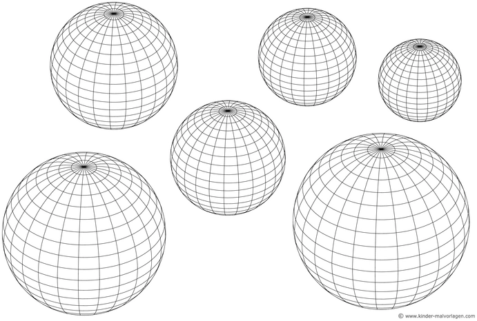 malvorlage-kugeln-gitternetz-ausmalen