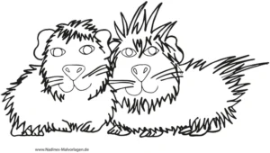 malvorlage-kuschelige-meerschweinchen-ausmalen