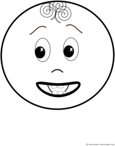 malvorlage-laechelndes-baby-mit-grossen-augen