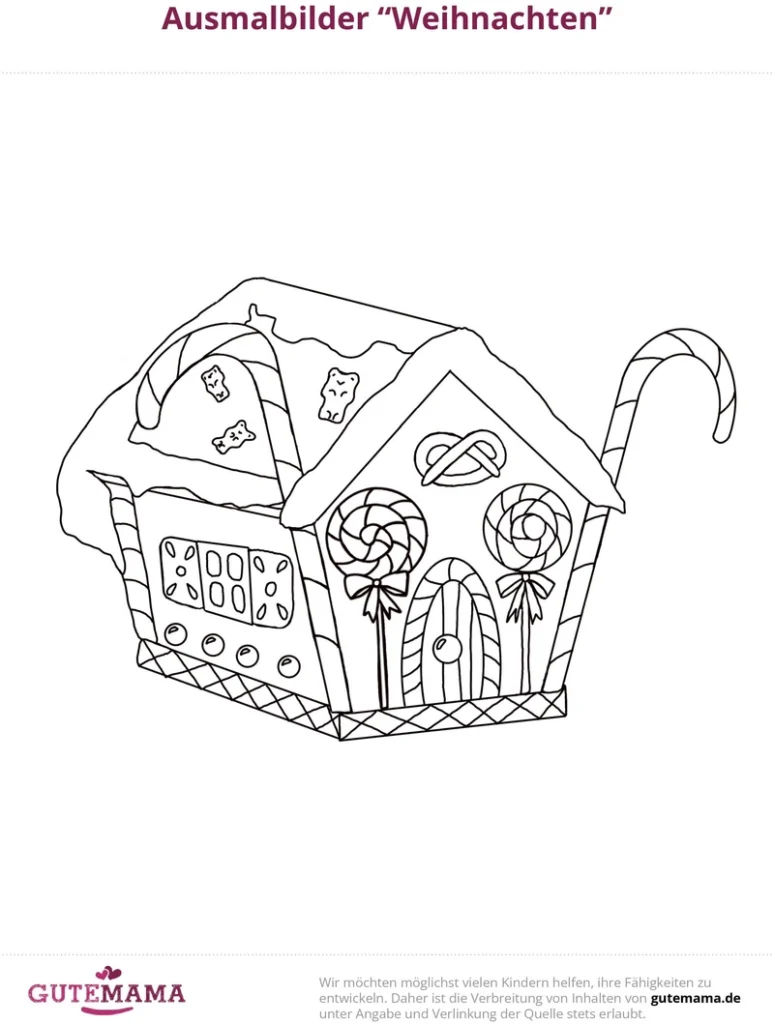 malvorlage-lebkuchenhaus-weihnachten